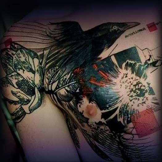 abstract tattoo inkedmap