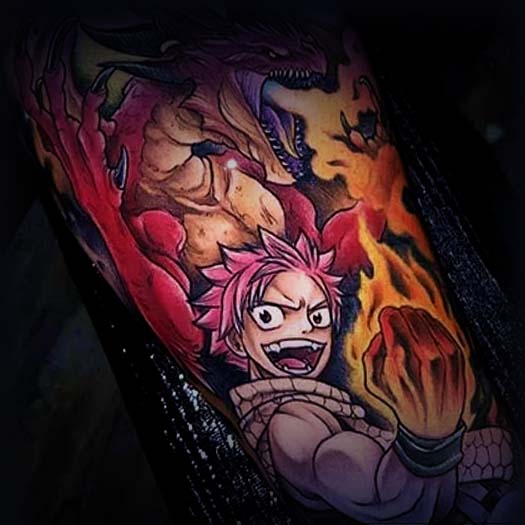 anime tattoo inkedmap